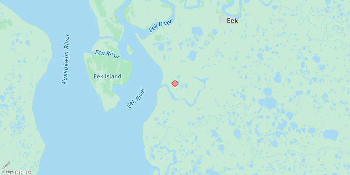 Map preview for Apokak Creek Entrance