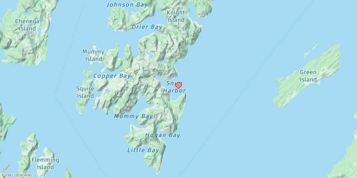 Map preview for Snug Harbor, Knight Island