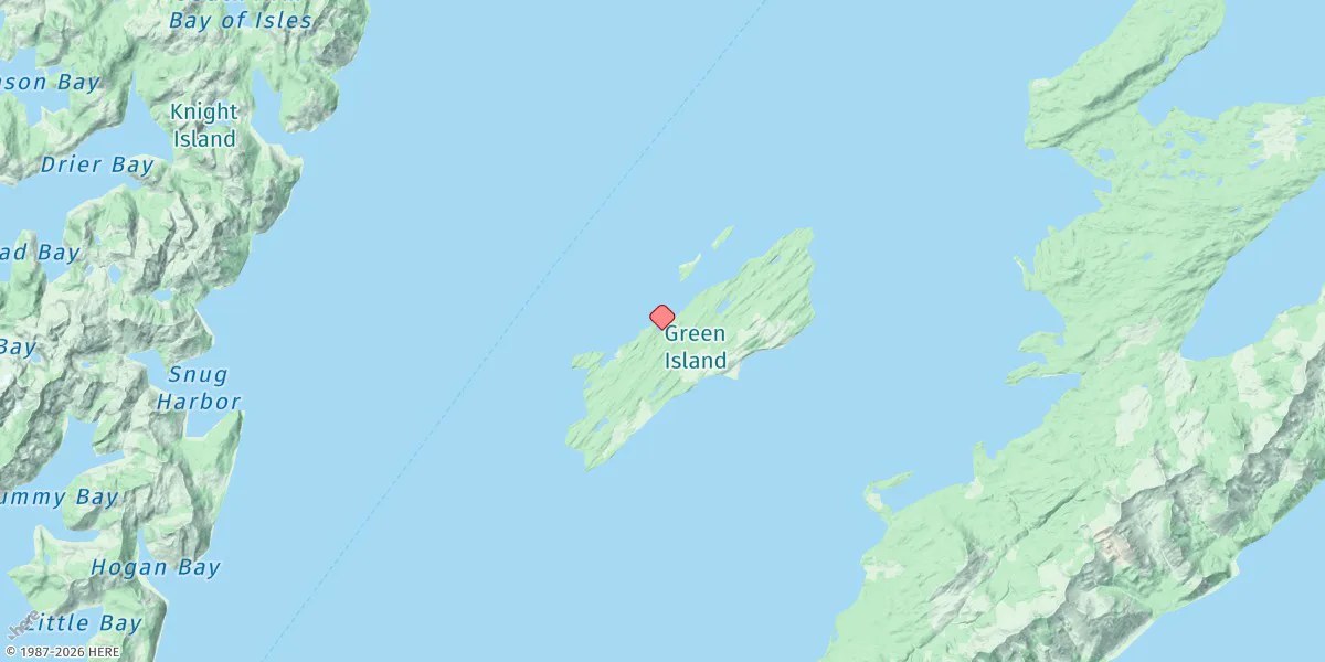 Map preview for Gibbon Anchorage, Green Island