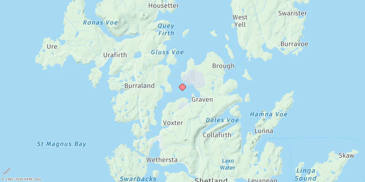 Map preview for Sullom Voe