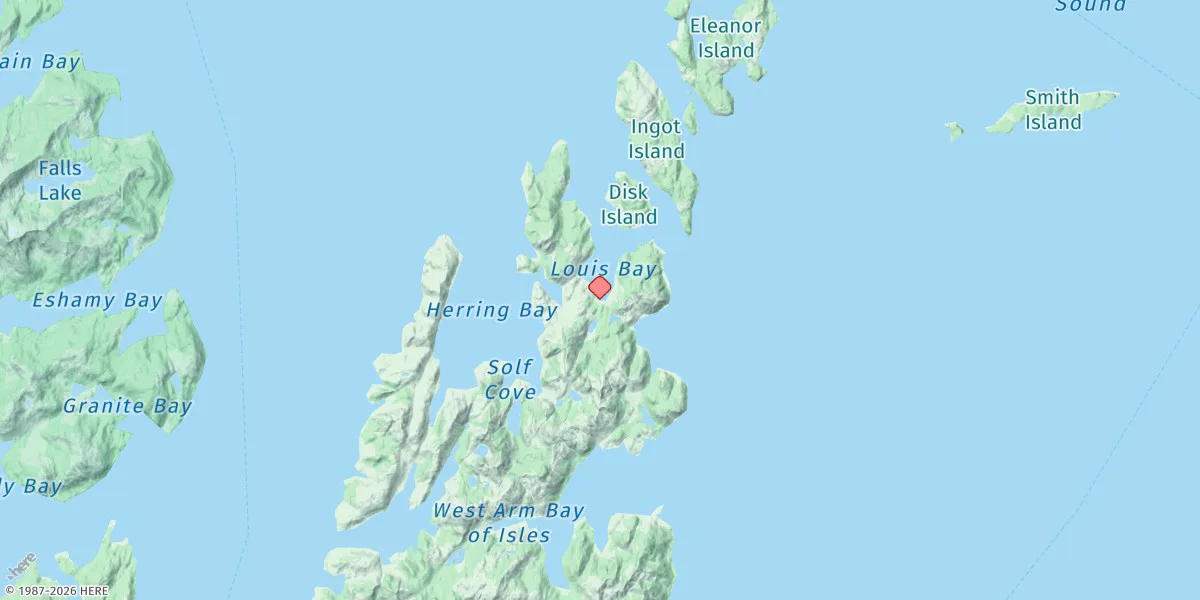 Map preview for Louis Bay