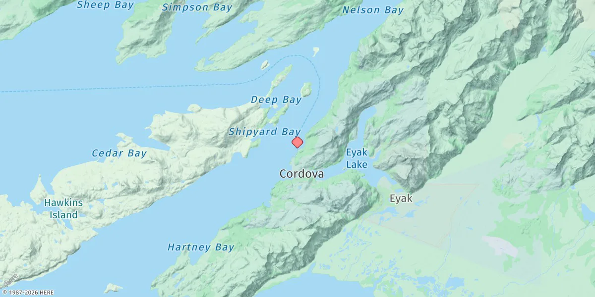 Map preview for Cordova