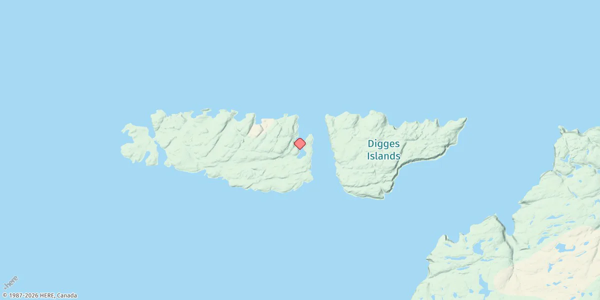 Map preview for Digges Harbour