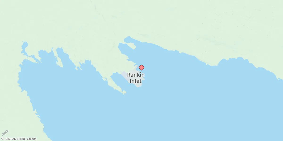 Map preview for Rankin Inlet