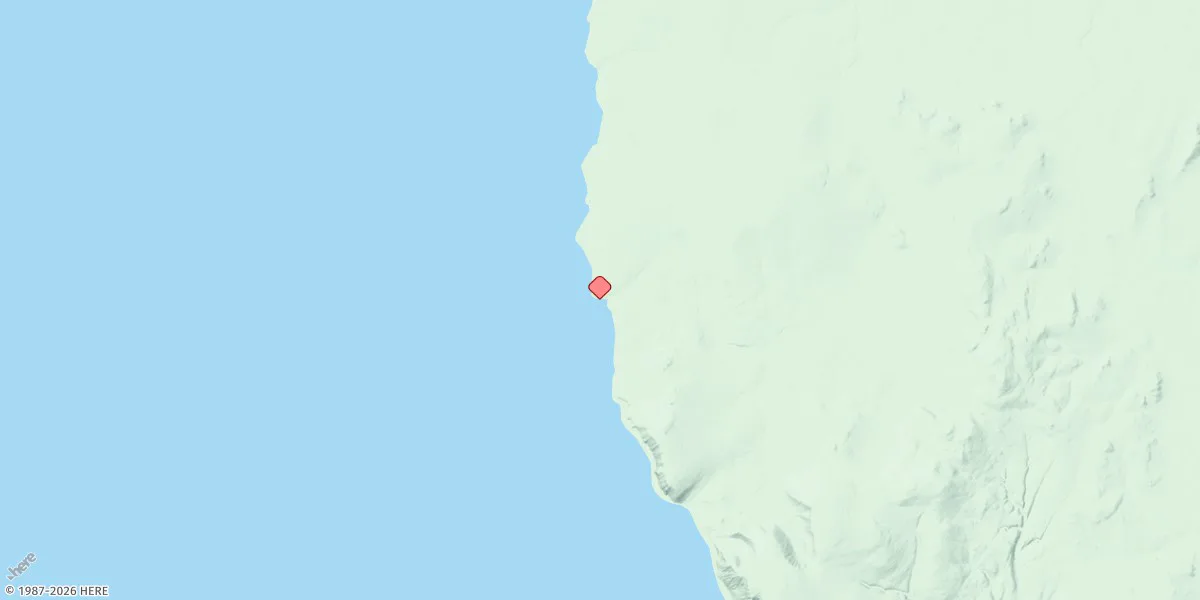 Map preview for Moghoweyik River Entrance, St. Lawrence Island, Alaska