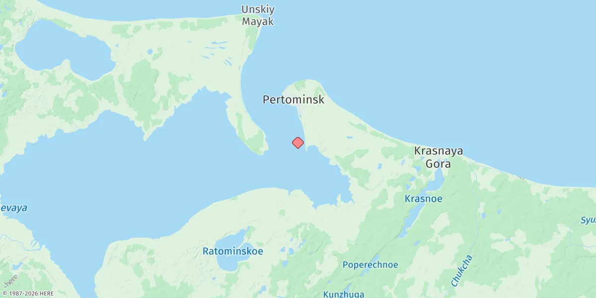Map preview for Unskaya Guba