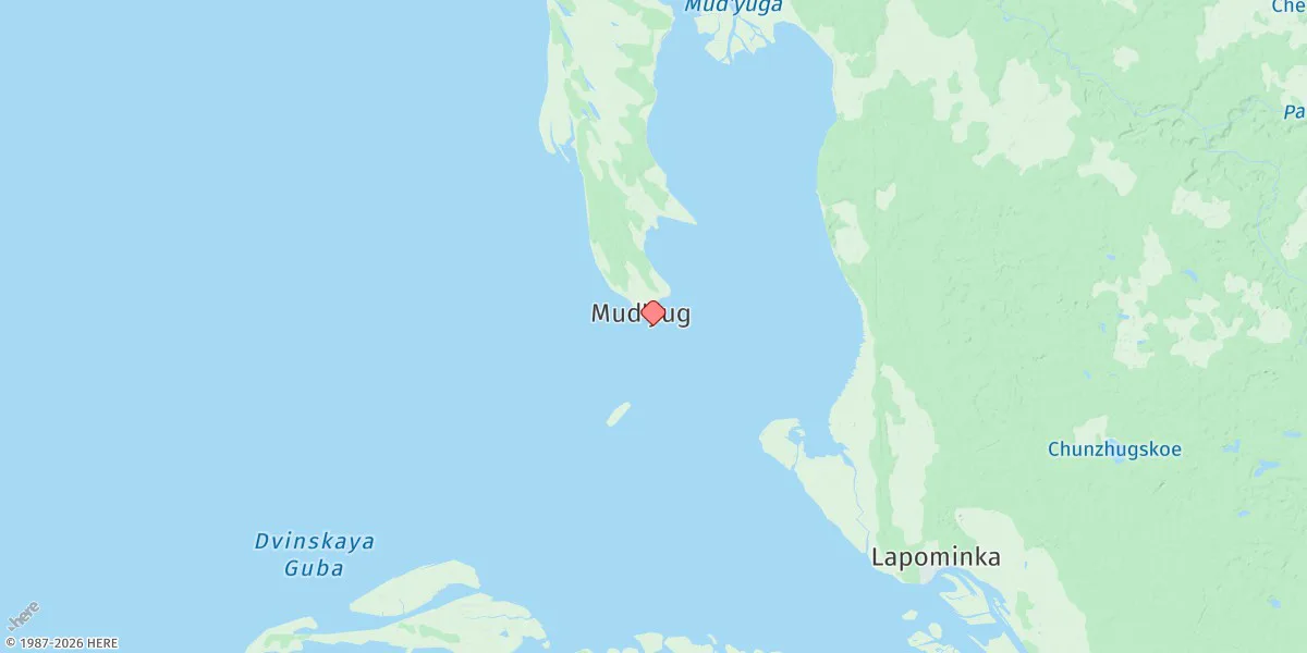 Map preview for Mys Yuzhnyy