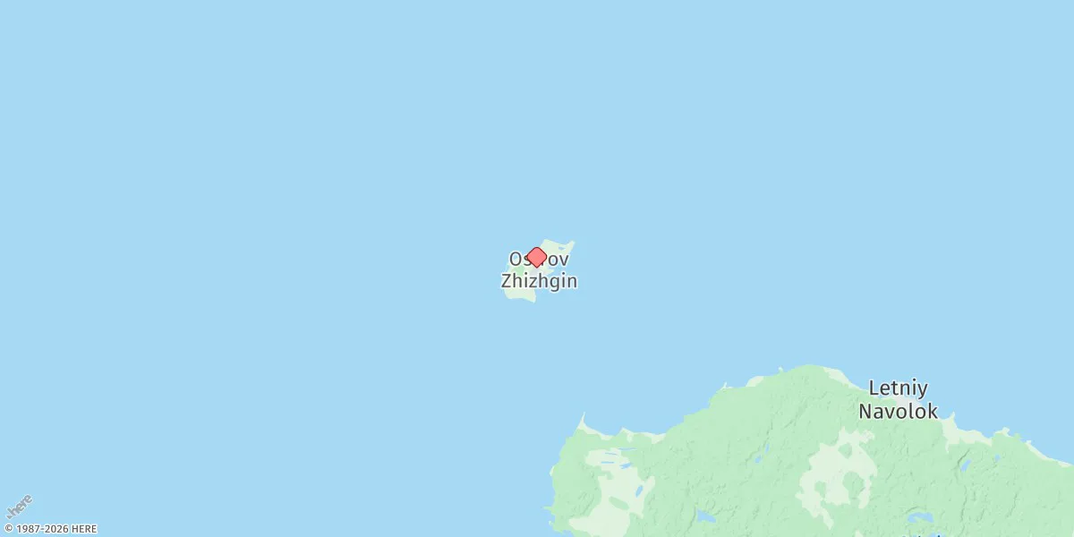 Map preview for Ostrov Zhizhginskiy