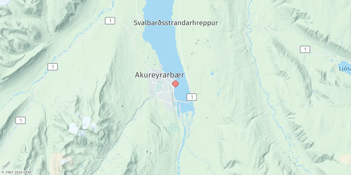 Map preview for Akureyri