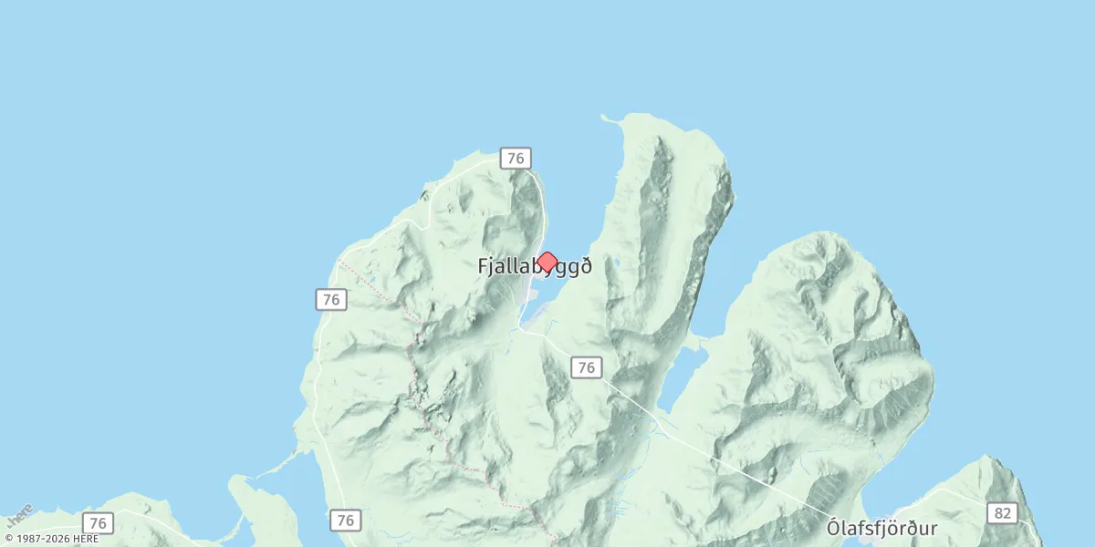 Map preview for Siglufjörður