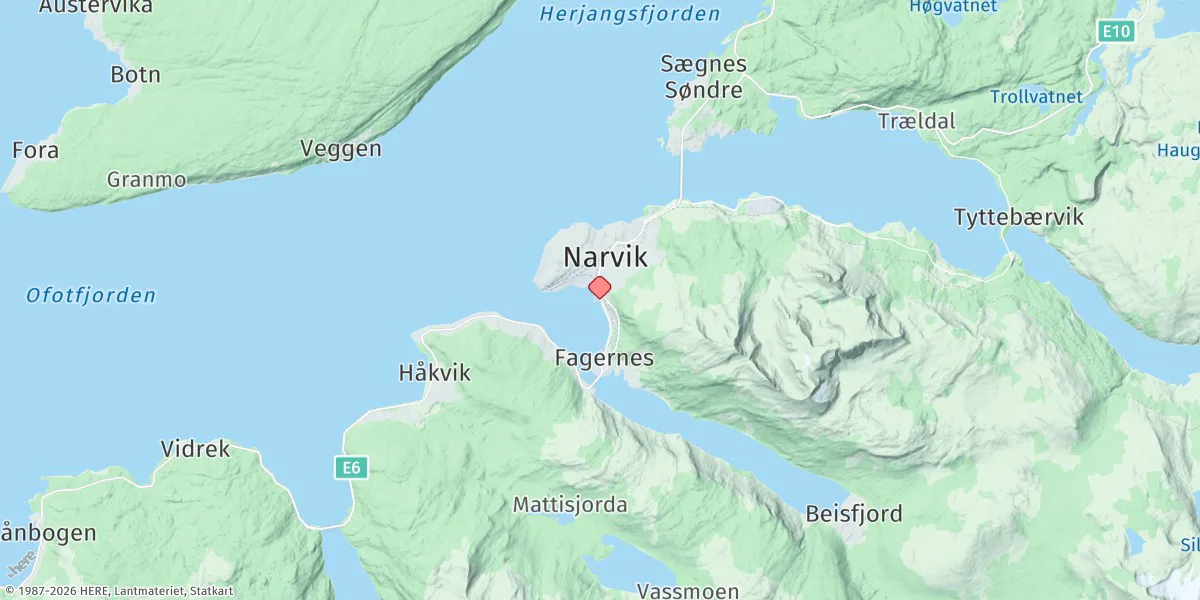Map preview for Narvik