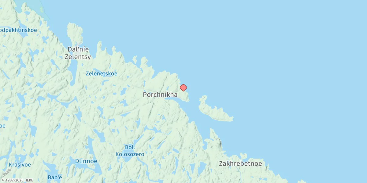 Map preview for Guba Porchnikha