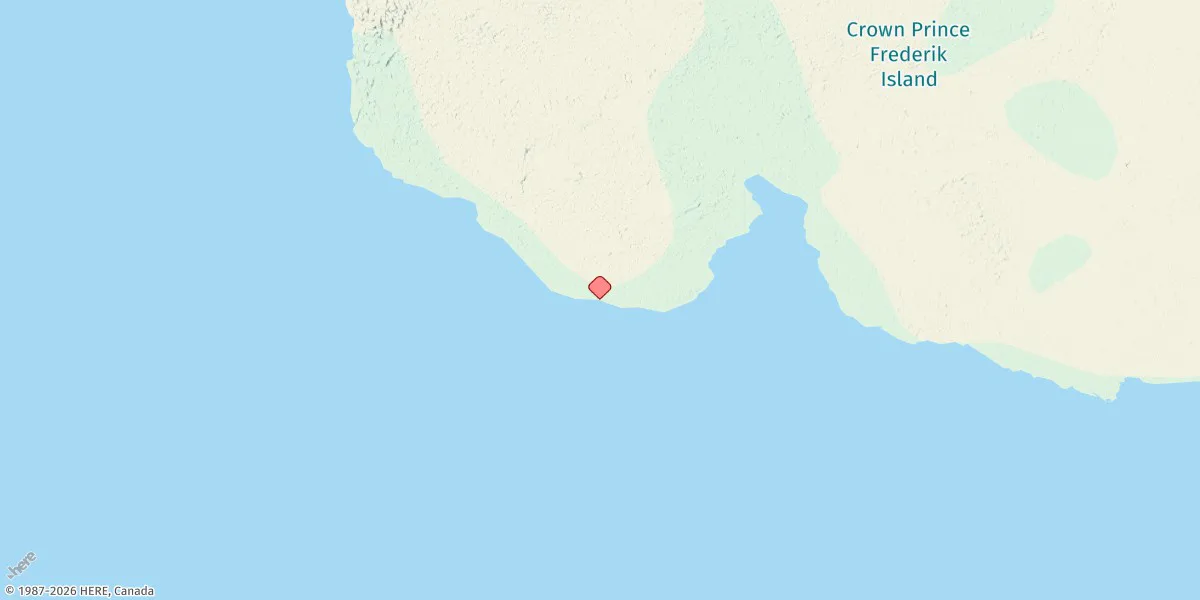 Map preview for Crown Prince Frederik Island