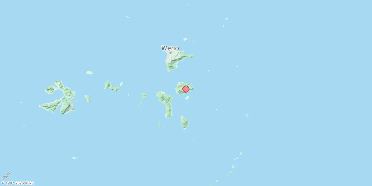 Map preview for Dublon Island, Truk Islands