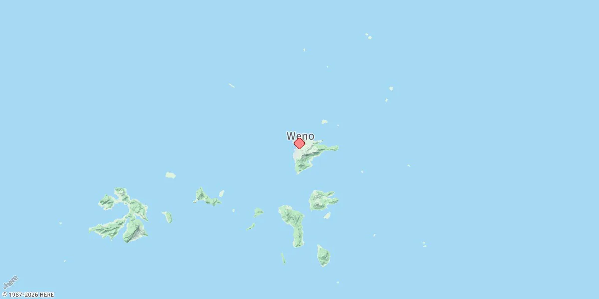 Map preview for Chuuk, Moen Island