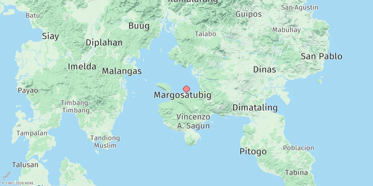 Map preview for Margosatubig
