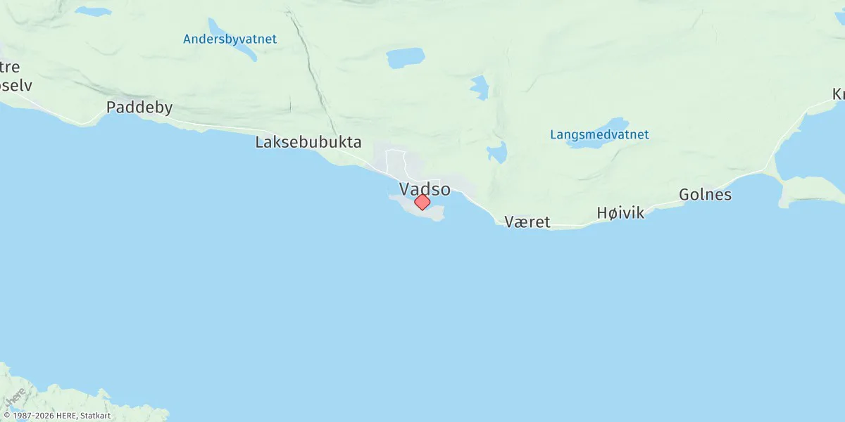 Map preview for Vadso