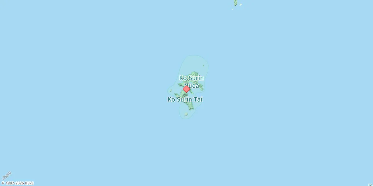 Map preview for Ko Surin