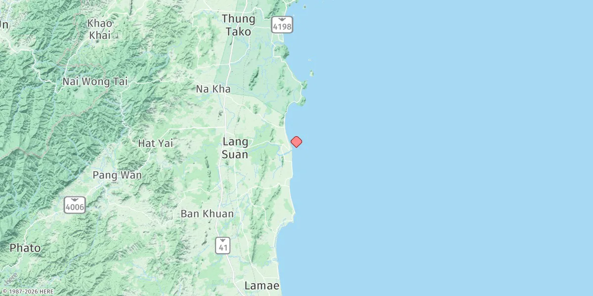 Map preview for Lang Suan