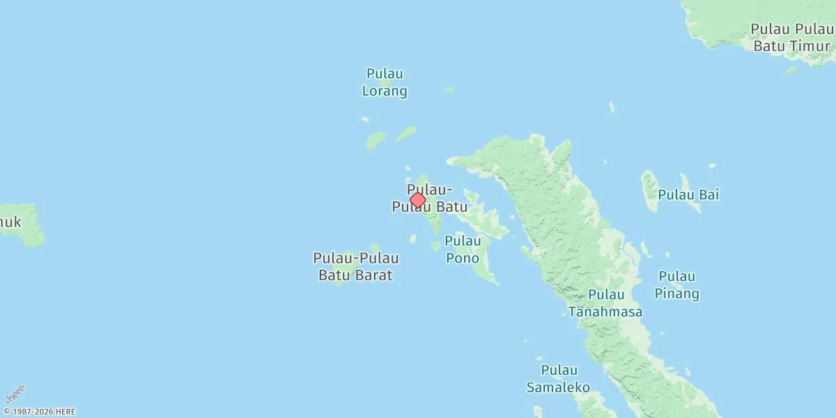 Map preview for Pulau Telo
