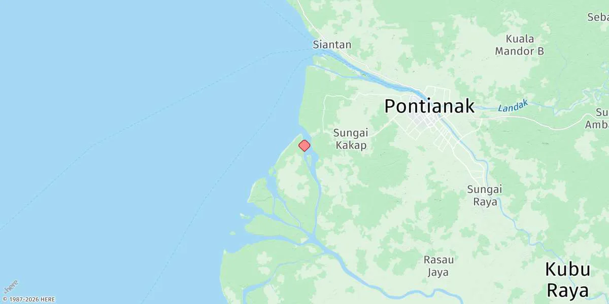 Map preview for Tanjung Saleh