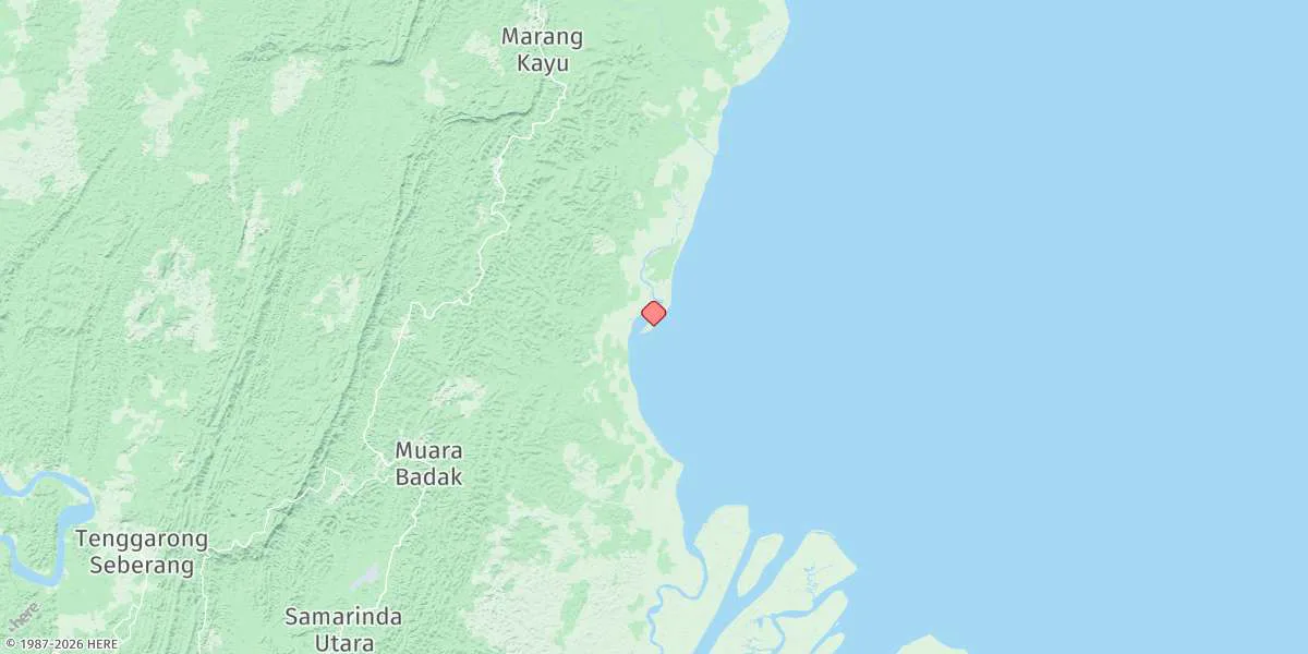 Map preview for Tanjung Marangkayu