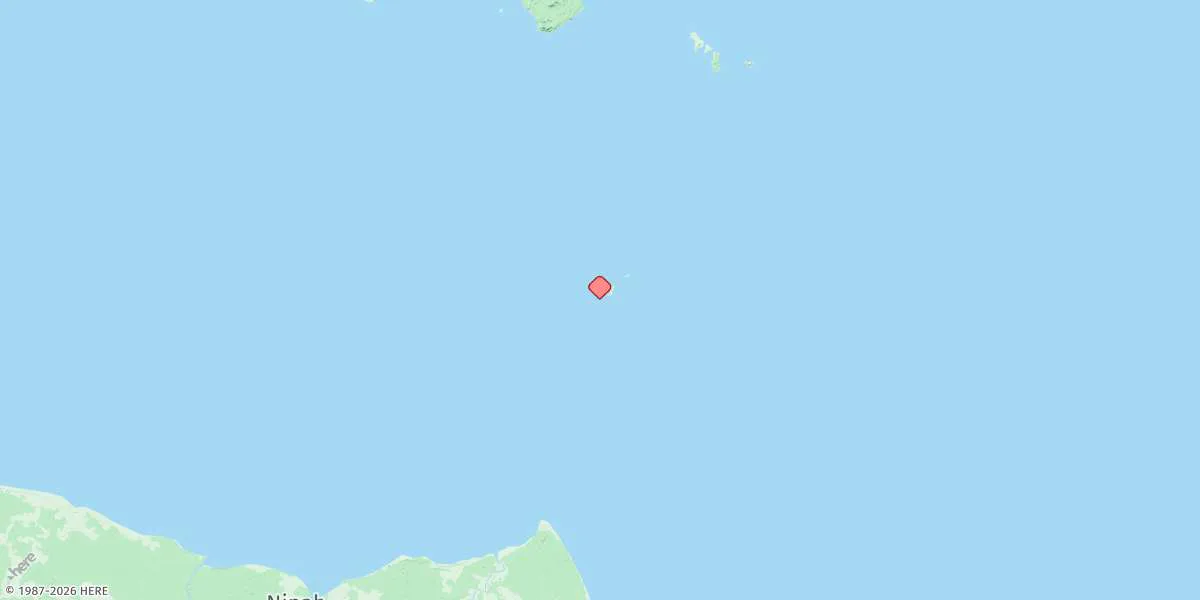 Map preview for Pulau Berhala (Lingga Kepulauan)