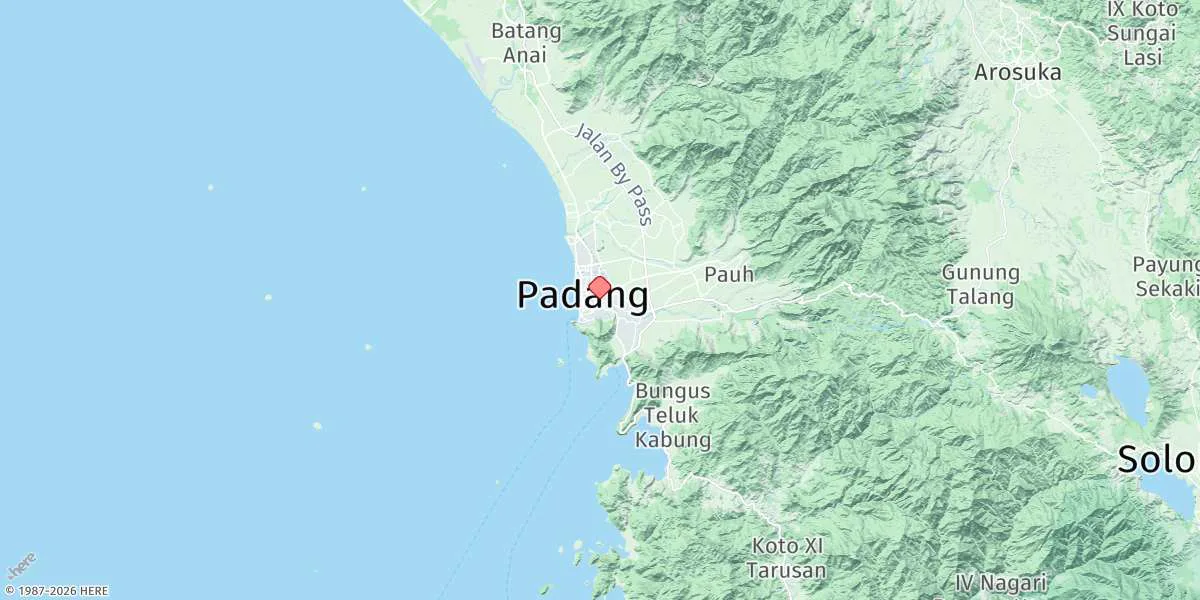 Map preview for Padang-a