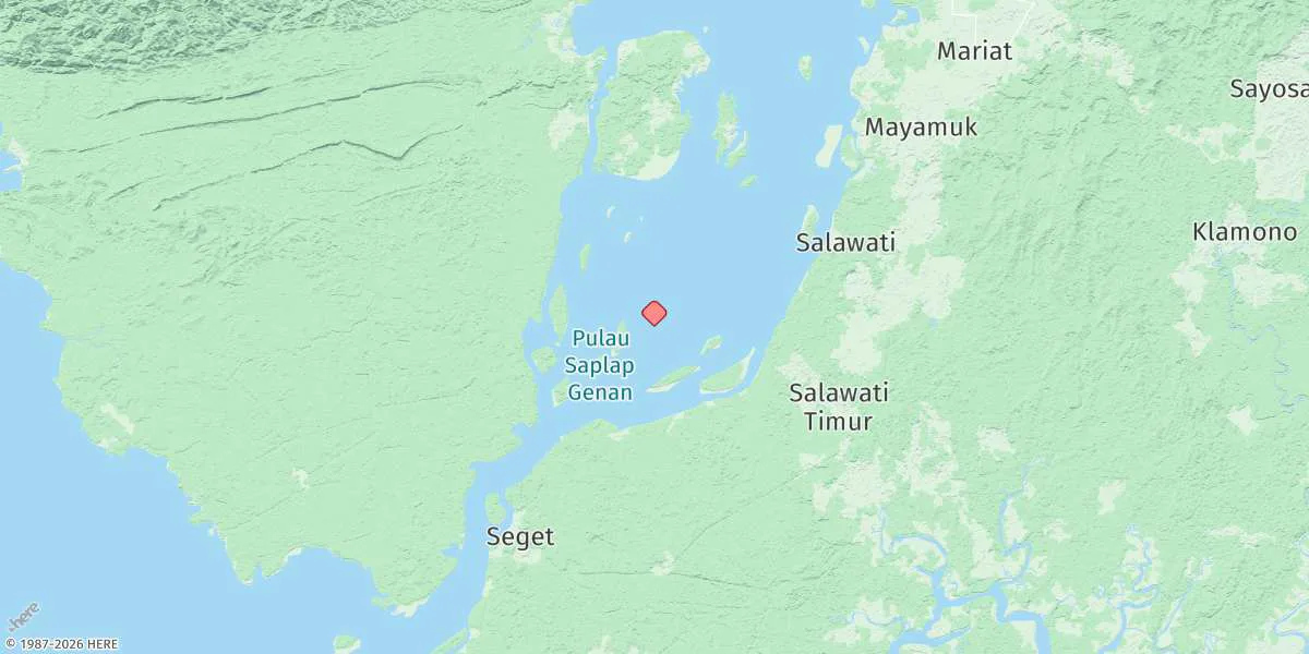 Map preview for Pulau Unaginim