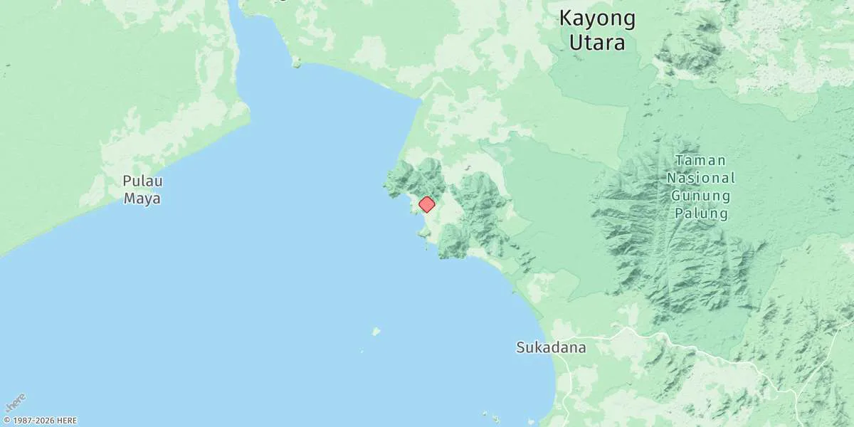 Map preview for Sukadana