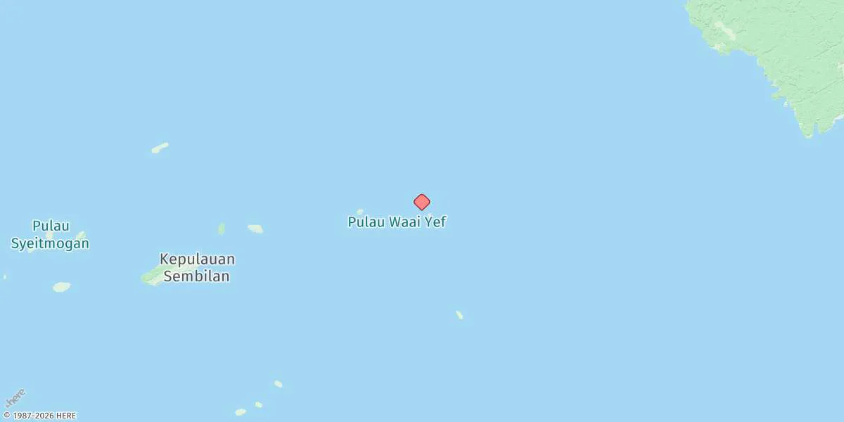 Map preview for Pulau-pulau Penyu