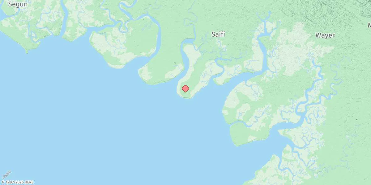 Map preview for Sungai Kaibus
