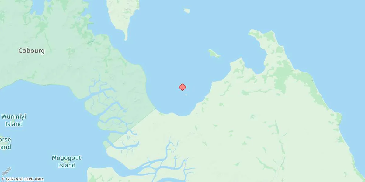 Map preview for Copeland Island