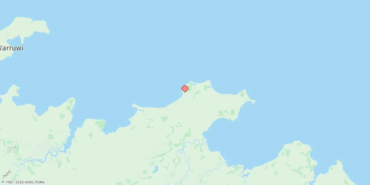 Map preview for Cuthbert Point