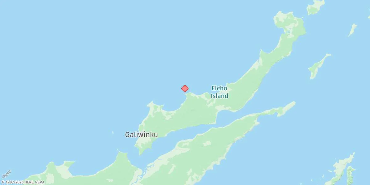Map preview for Elcho Island