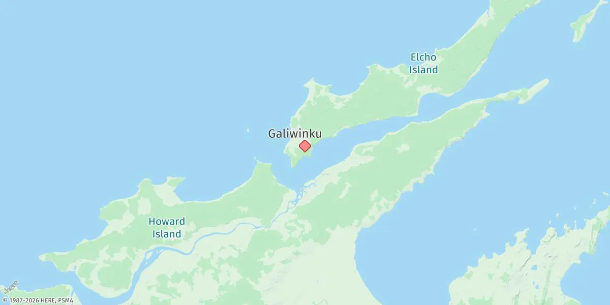 Map preview for Cadell Strait