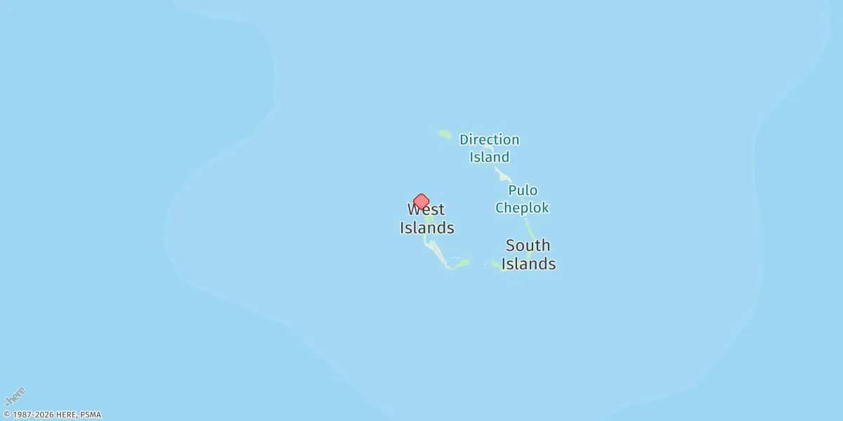 Map preview for West Jetty