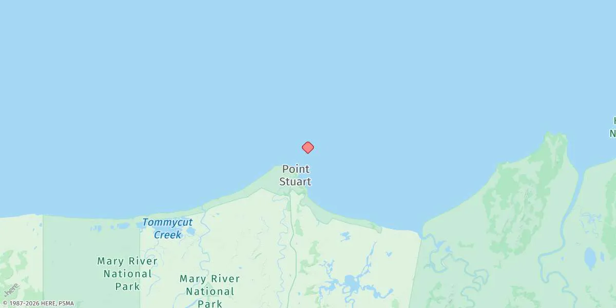 Map preview for Point Stuart