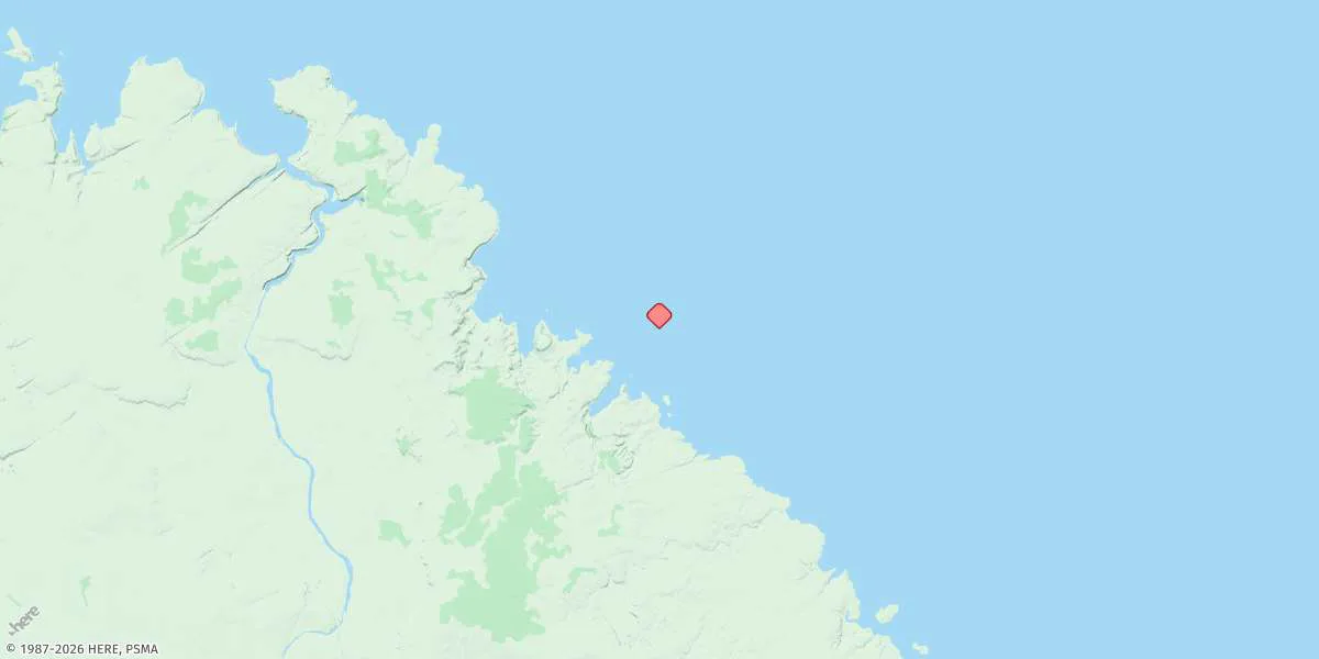 Map preview for Rocky Island