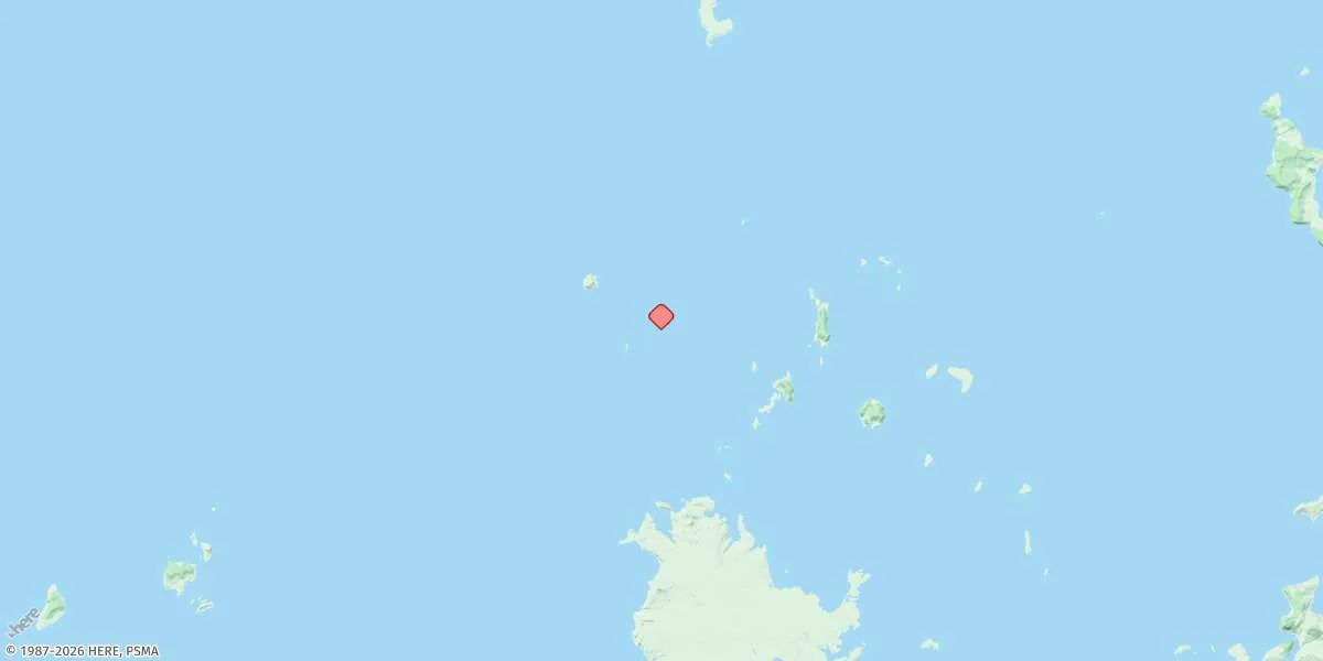 Map preview for Baudin Island