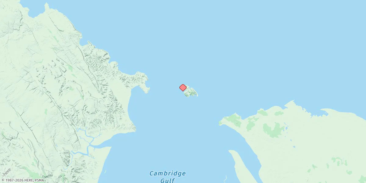 Map preview for Lacrosse Island