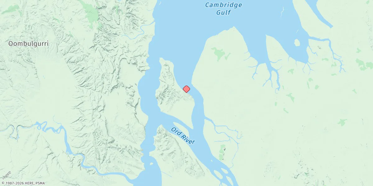 Map preview for Adolphus Island
