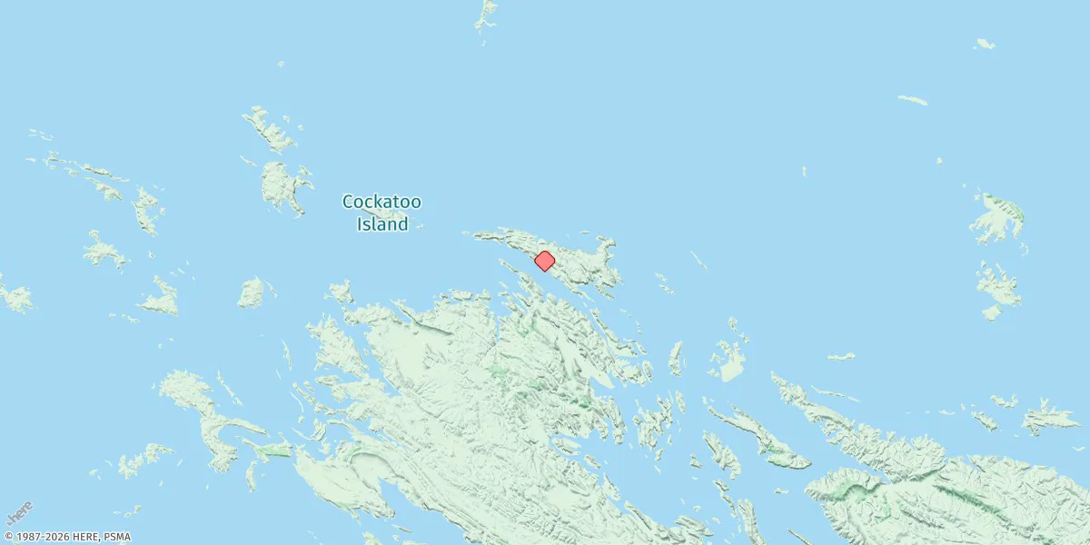 Map preview for Yampi Sound (Koolan Island)