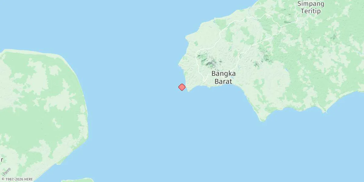 Map preview for Tanjung Kelian