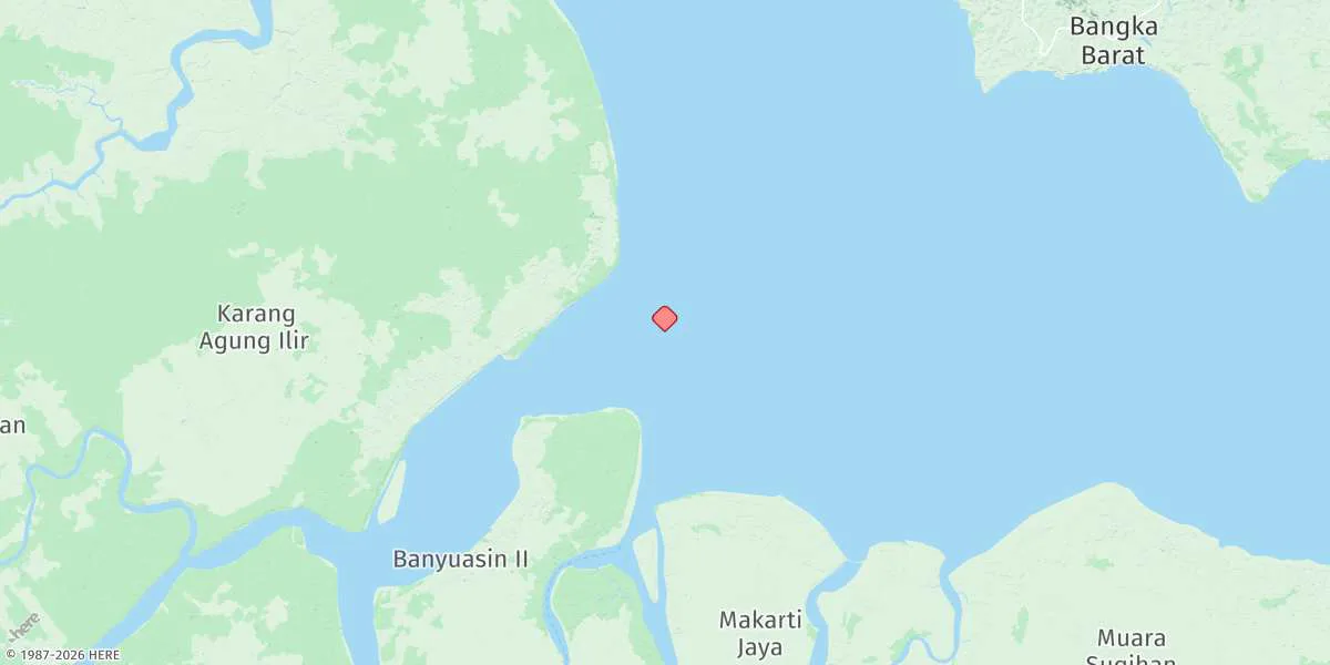 Map preview for Sungai Palembang (Outer Bar)