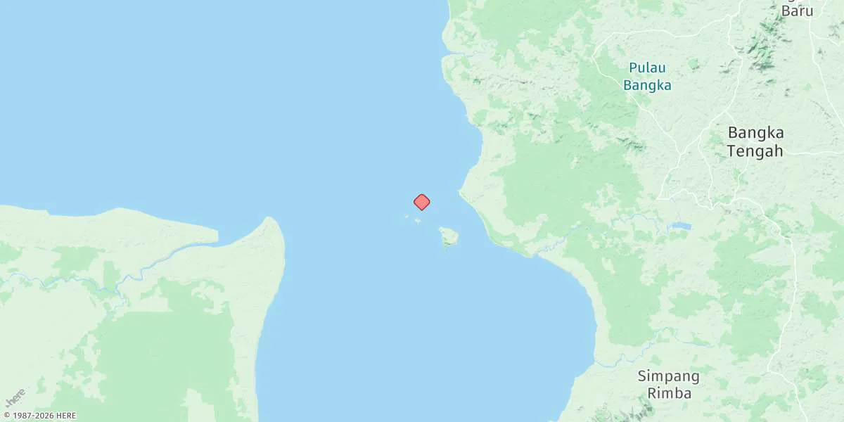 Map preview for Pulau-pulau Nangka