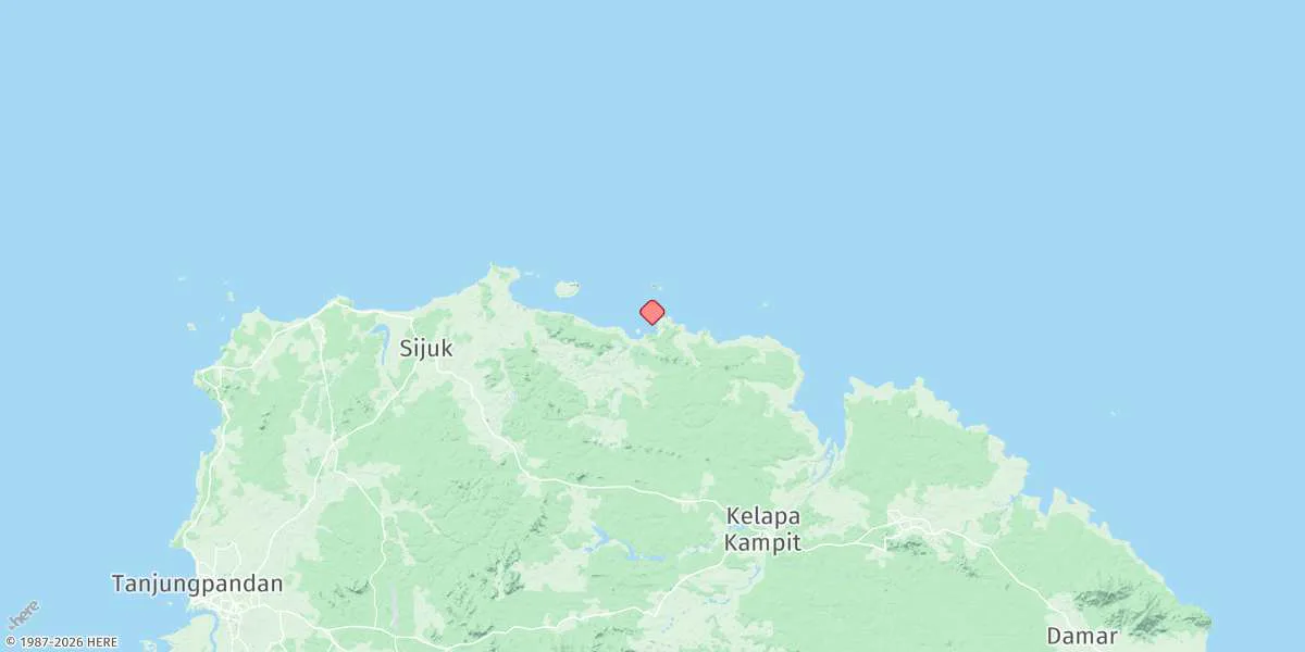 Map preview for Tanjung Batubedil