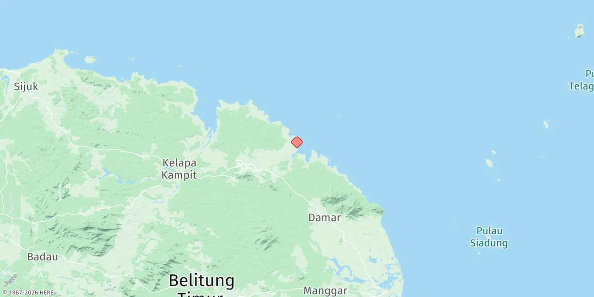 Map preview for Teluk Pering