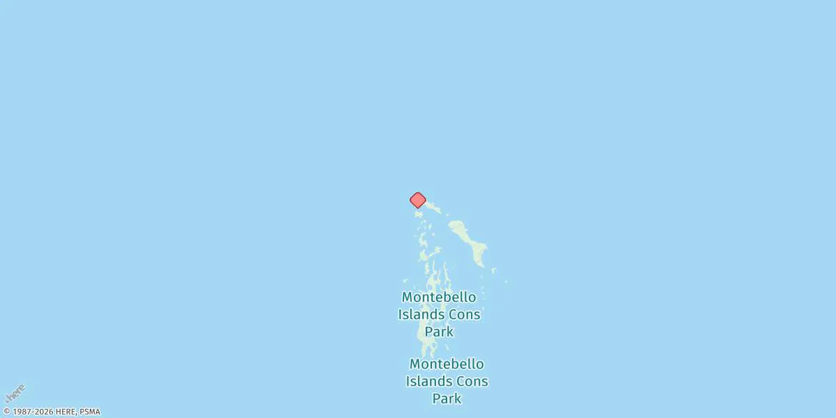 Map preview for North West Island