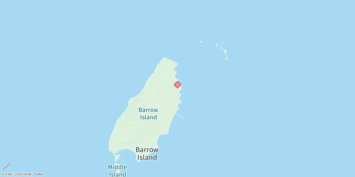 Map preview for Barrow Island (Wapet Landing)